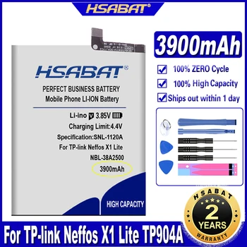HSABAT NBL - 38A2500 3900mAh Pil için TP-link Neffos X1 Lite TP904A TP904C Piller