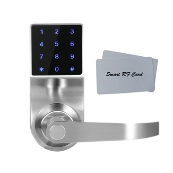 Elektronik Güvenilir Dijital Anahtarsız Kapı Kilidi Şifre Akıllı Kilit Ev ve Ofis Güvenliği İçin, Dokunmatik Ekran