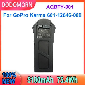GoPro Karma 601-12646-000 82317760361 4ICP6 için yeni AQBTY-001 14.8 V Pil/65/139 75.4 Wh 5100 mAh Yüksek Kalite Ücretsiz Kargo