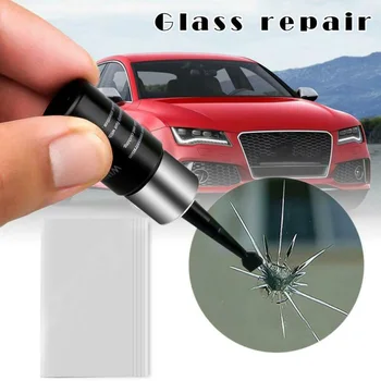 Araç ön camı Ön Cam Tamir Reçine Kiti Oto Araç Kanatlı Düzeltme Aracı Pratik Araba Cam Tamir Aracı Kiti Temizleme

