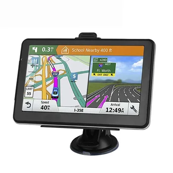 Araba Gps Navigation7 İnç Dört Çekirdekli 256-8Gb Ses Dönüştürme Araba Gps Navigasyon Araba Ömür Boyu Harita Ücretsiz Güncelleme
