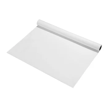 Toyvıan Çizim kağıt rulosu Posteri Kağıt kraft el işi kağıdı Rulo Çocuklar Ambalaj Kağıdı Boyama Çizim için (Beyaz)