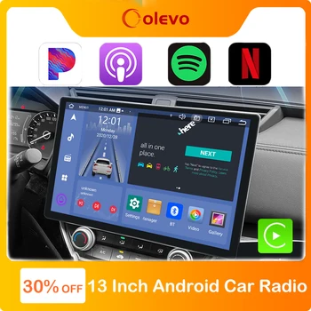Olevo Araba Radyo Android Ekran Otomotiv Multimedya Carplay Dsp 4G Araba Akıllı Sistemleri Ford Audi Mercedes Honda Civic