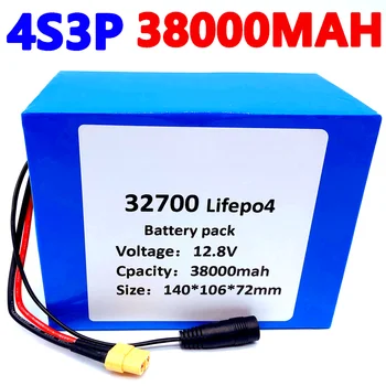 32700 Lifepo4 Batterij 4S3P 12.8 V 38Ah 4 S 40A 100A Bms İçin Bile Elektrikli Önyükleme Ve Ononderbroken Güç kaynağı 12 V