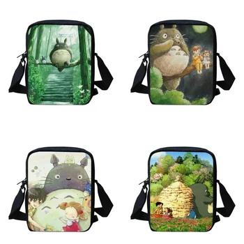 2023 Komşum Totoro Baskı Rahat Çocuklar askılı çanta Yeni Sıcak Kadınlar seyahat omuz çantası Taşınabilir Küçük Kapasiteli Okul Çantalarını Hediye